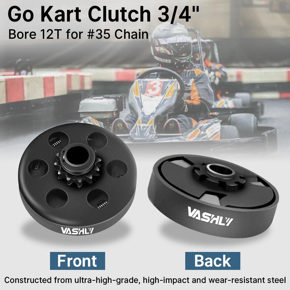 Vashly clutch shoe detail showing friction surfaces built for heat dissipation and longevity