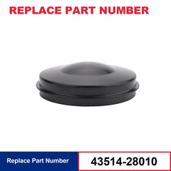 VASTAUTO front hub grease cap side profile highlighting durable construction and fit