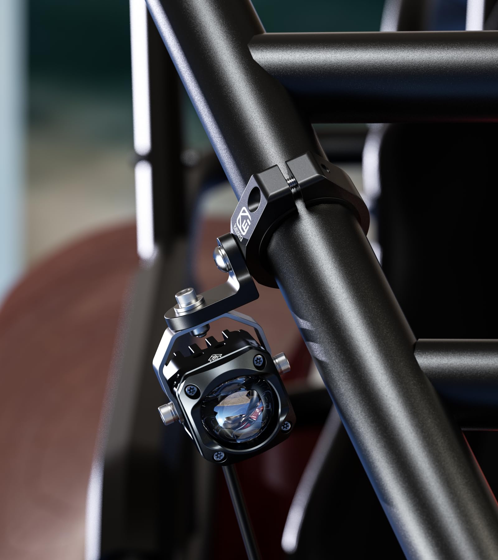 VAZESWIN installed on UTV roll cage showing real-world off-road use