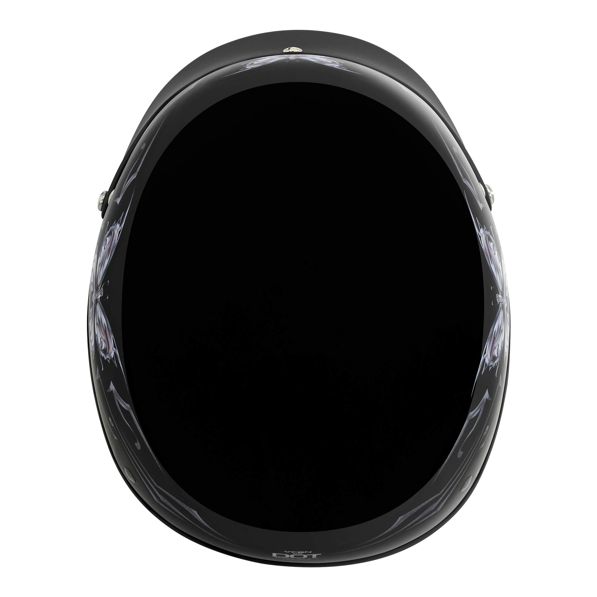 VCAN double-D nylon chin strap detail showing secure retention and easy adjustment