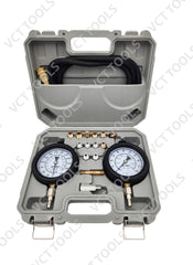 VCT precision gauges closeup displaying clear psi and kPa markings for accurate readings