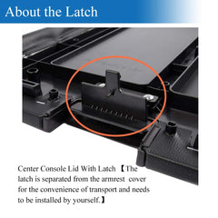 VeCarTech latch detail close-up showing secure mechanism and easy installation