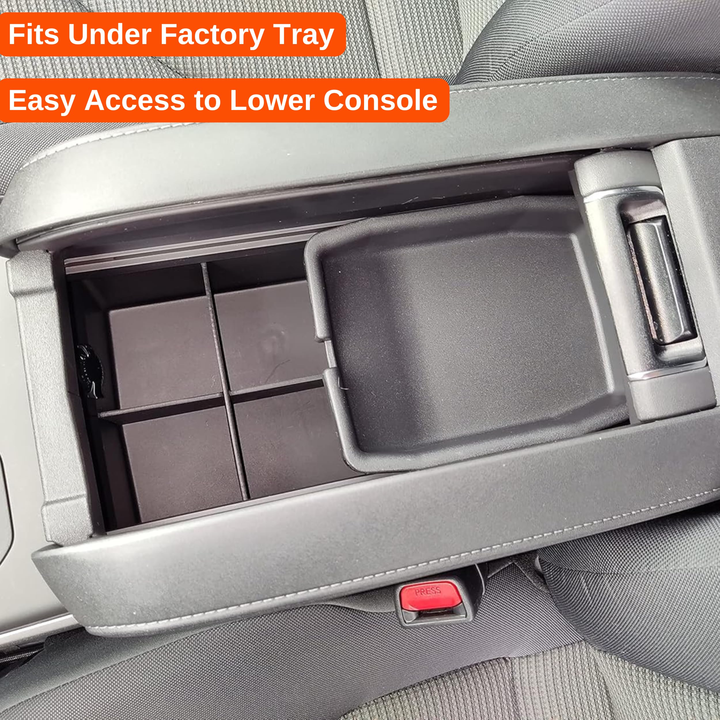 Vehicle OCD installed beside Qi charger showing compatibility benefit