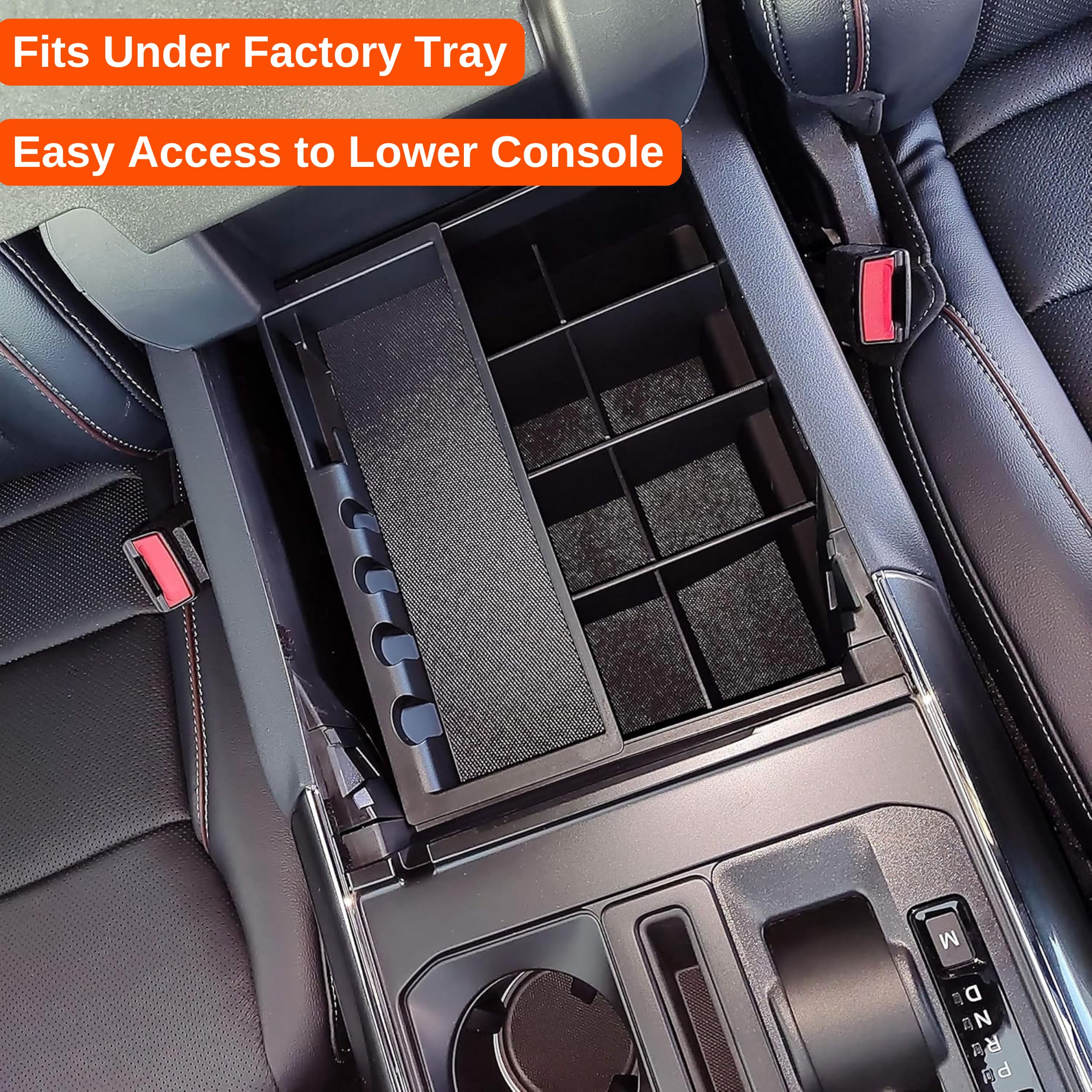 Vehicle OCD material texture close-up showing durable matte finish and smooth edges