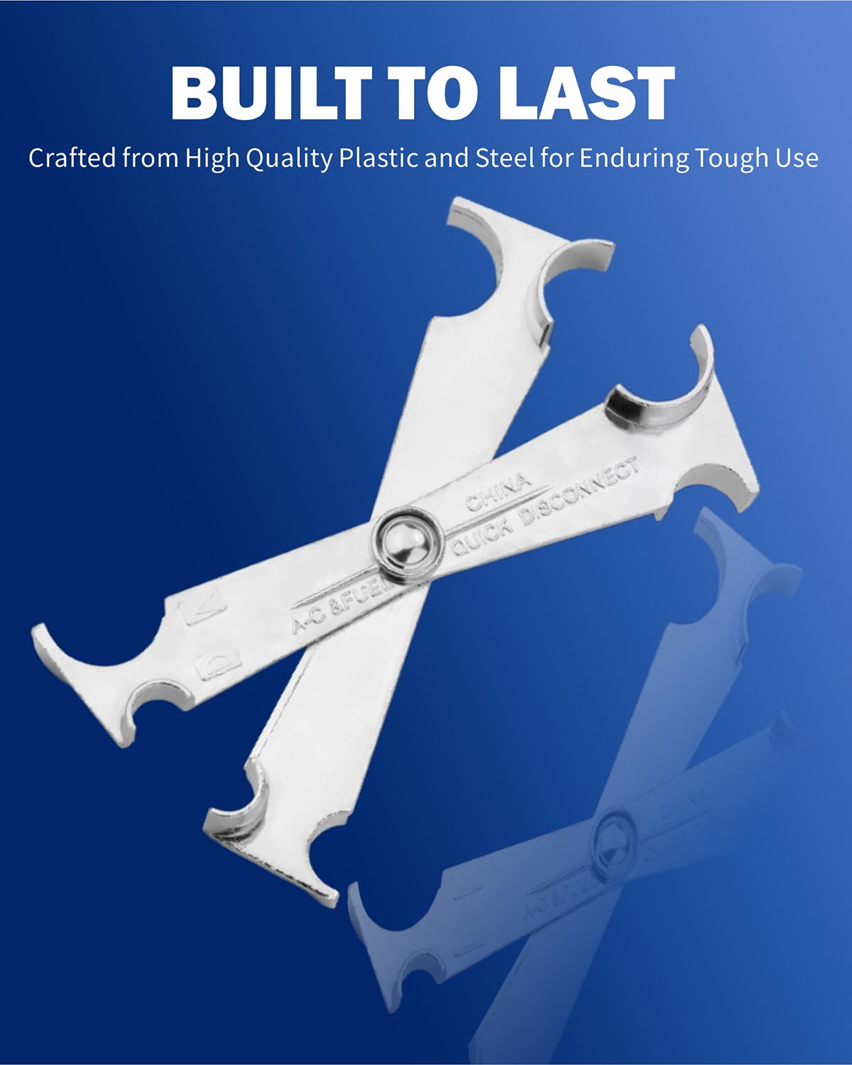 VEHIRETL retaining clip picks and rubber inserts used to protect fittings during removal