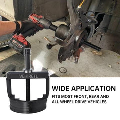 VEHIRETL neatly arranged tools in blow-molded case for easy transport and storage