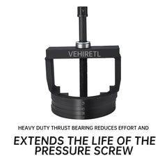 VEHIRETL adapter sleeves and nine washers detail showing sizing options for fitment
