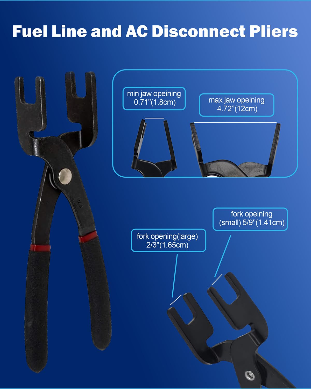 VEHIRETL tools next to a ruler for scale to illustrate size range and portability