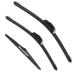 VEIGEIR rubber edge close-up for streak-free, quiet wiping benefit