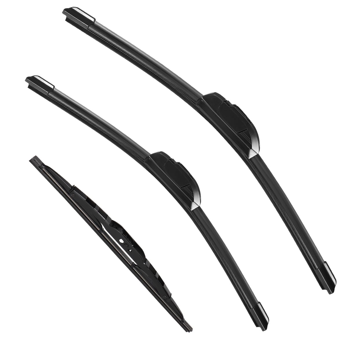VEIGEIR blades mounted on Honda CR‑V windshield demonstrating improved visibility