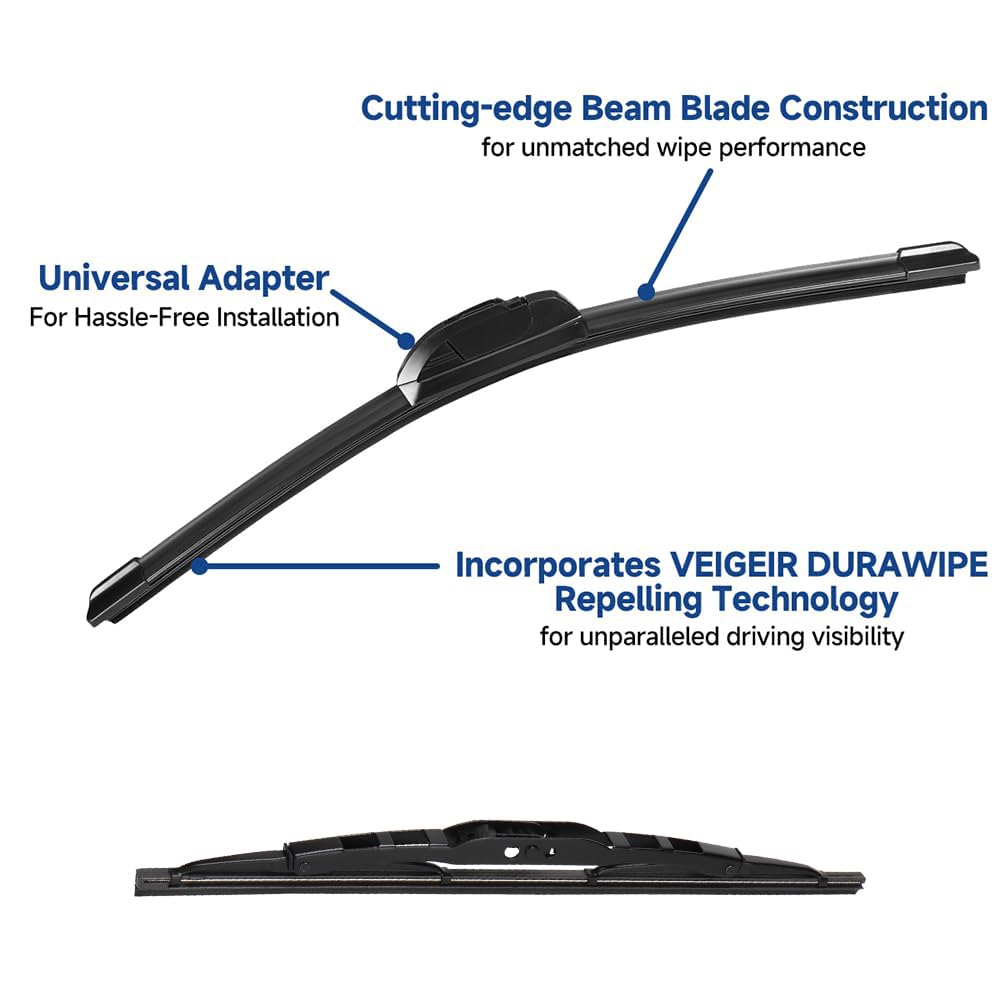 VEIGEIR closeup of rear 10 inch blade highlighting compact, durable design
