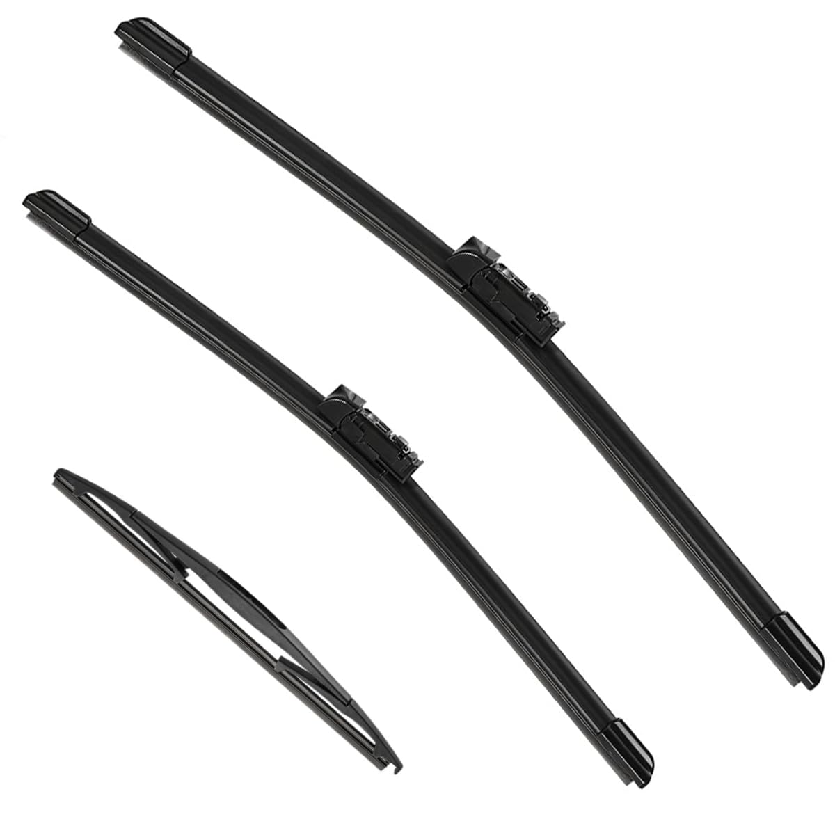VEIGEIR blade set 26, 16, 12 inches displayed to show correct size selection