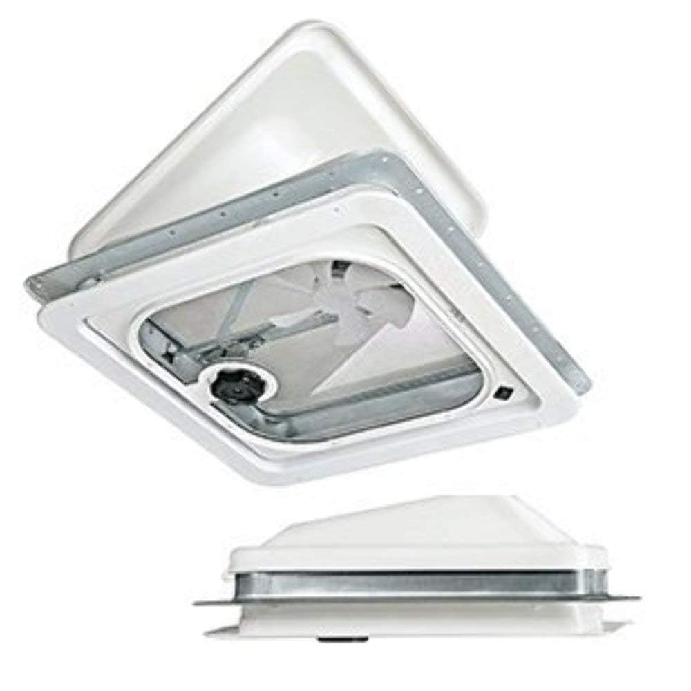 Ventline Ventadome front view showing white dome and clean roof fit for durable ventilation