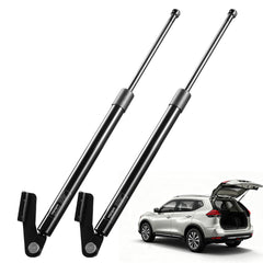 Vepagoo rear hatch struts front view showing both new lift supports and fitment benefit