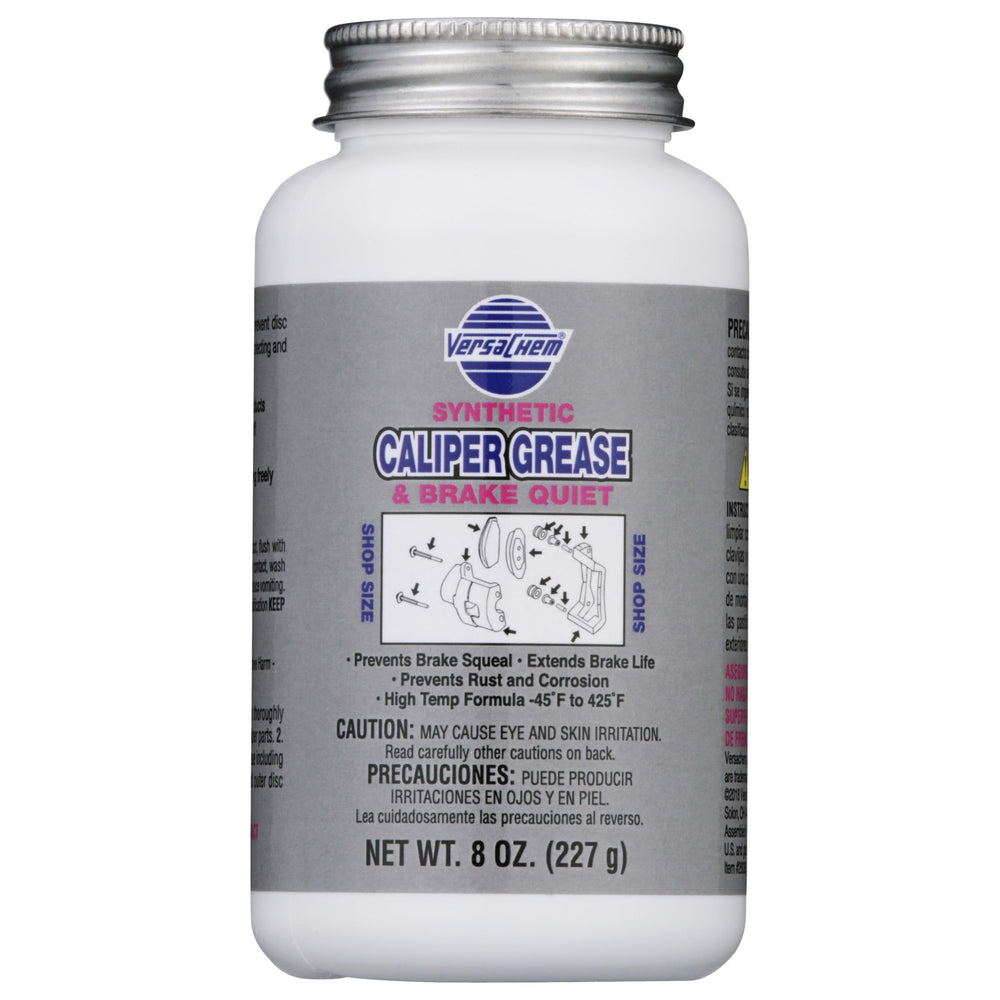 Versachem bottle front view showing label and 8 oz size benefit