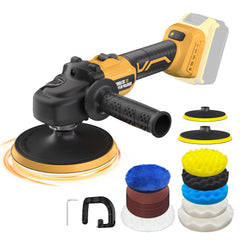 VERVEWAVE front view of polisher showing compact design and portability benefit