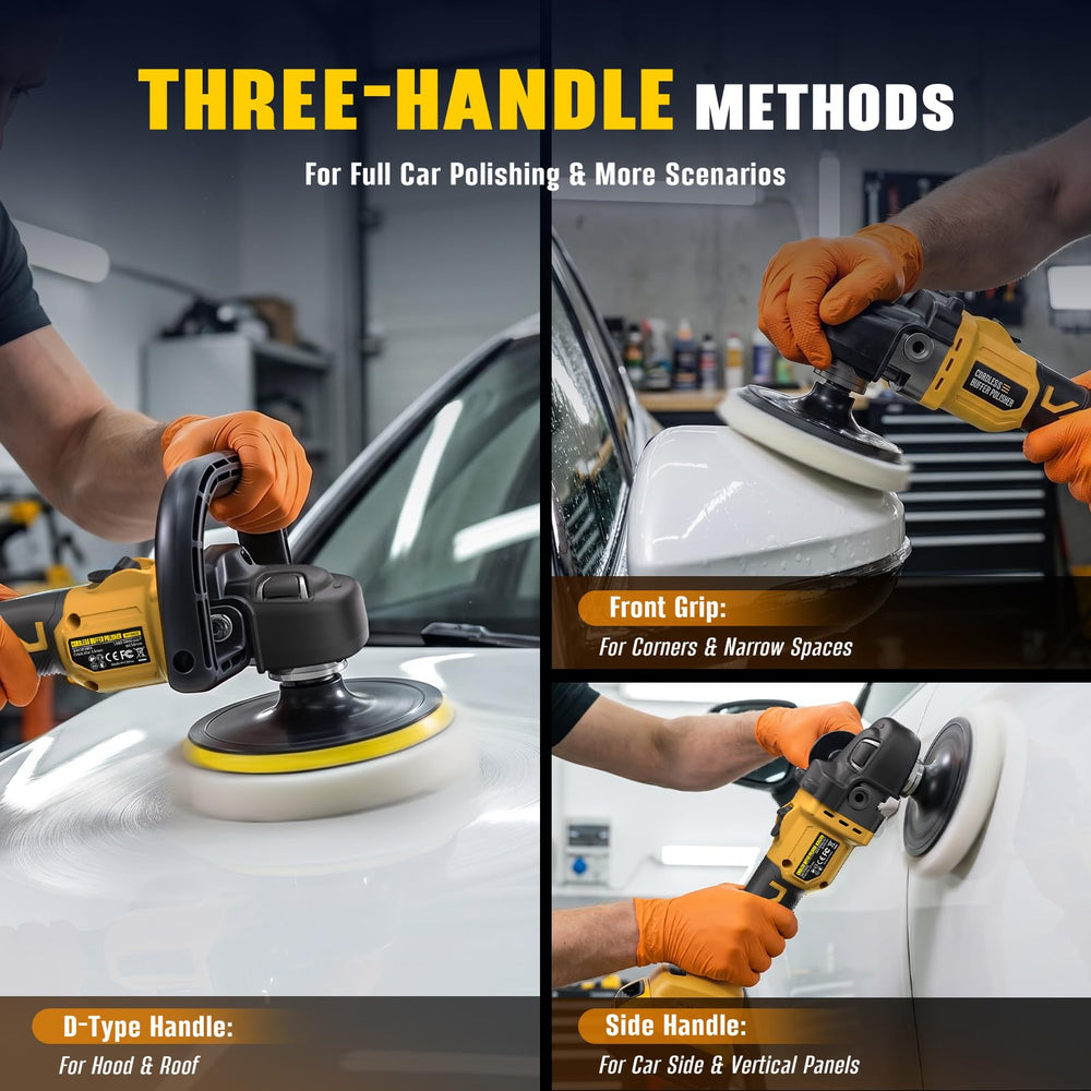 VERVEWAVE showing D-handle attachment for two-handed balance and comfort