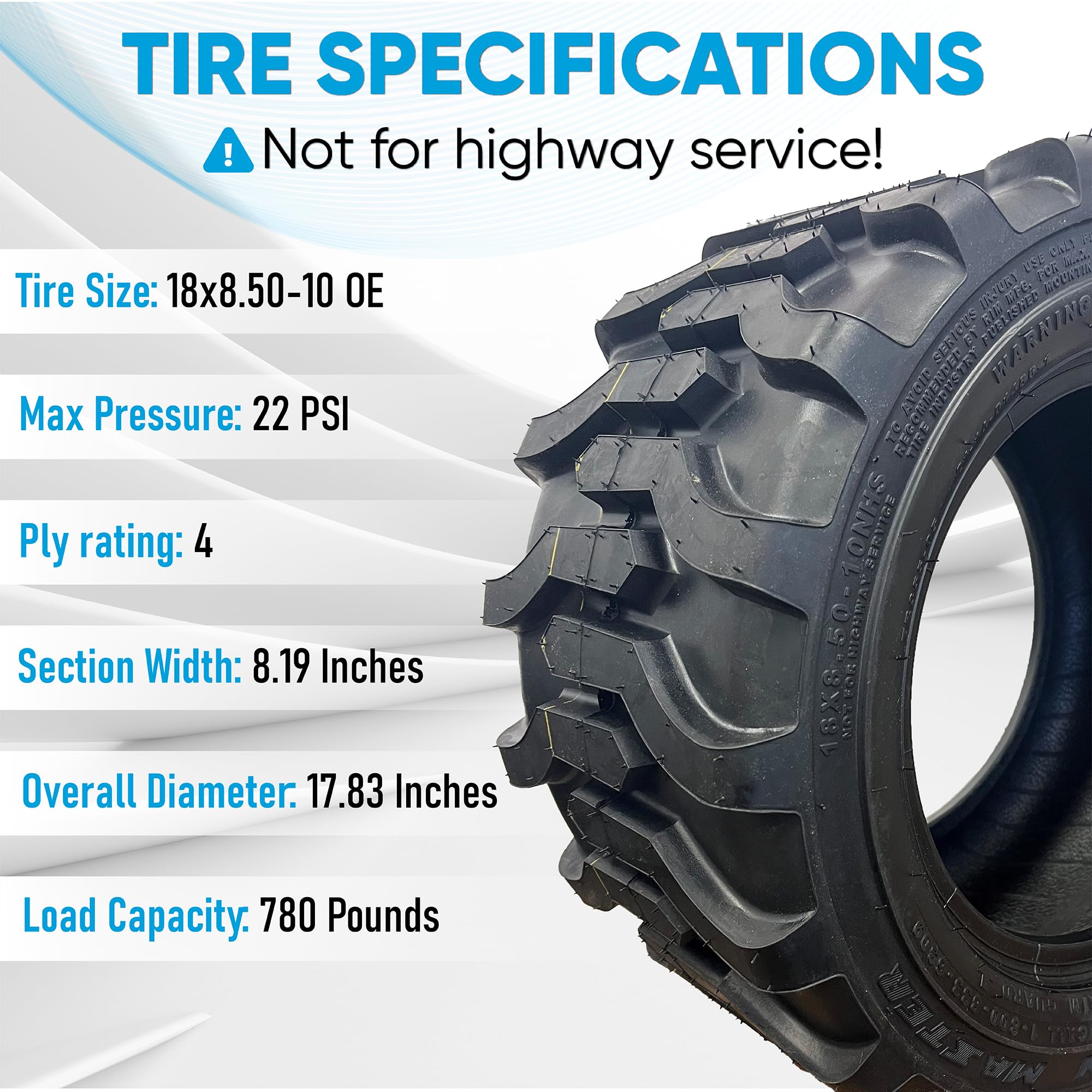 Veteran Tire and Rubber mounted on a garden tractor demonstrating real-world fitment benefit