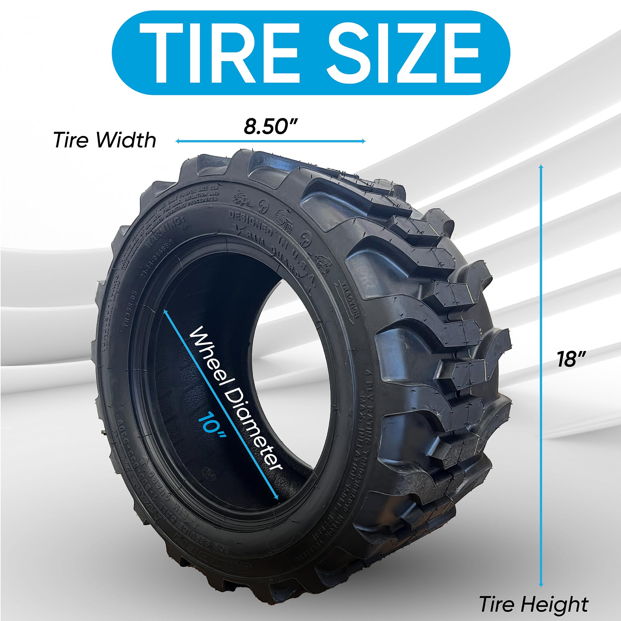 Veteran Tire and Rubber sidewall detail highlighting reinforced protection and durability