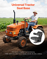 VEVOR backrest adjustment lever and three-position tilt for personalized support
