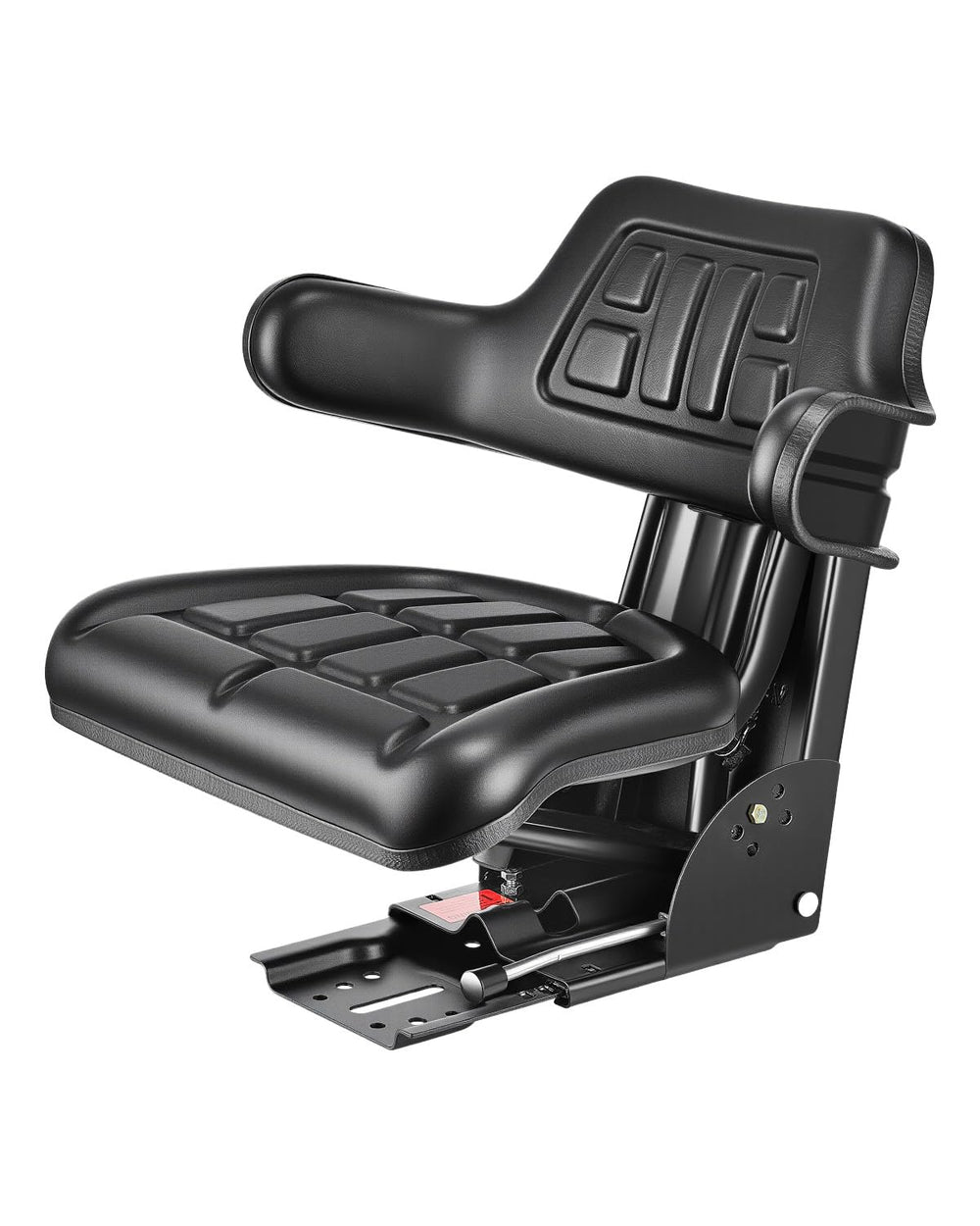 VEVOR front profile of seat showing wrap-around comfort and rugged finish