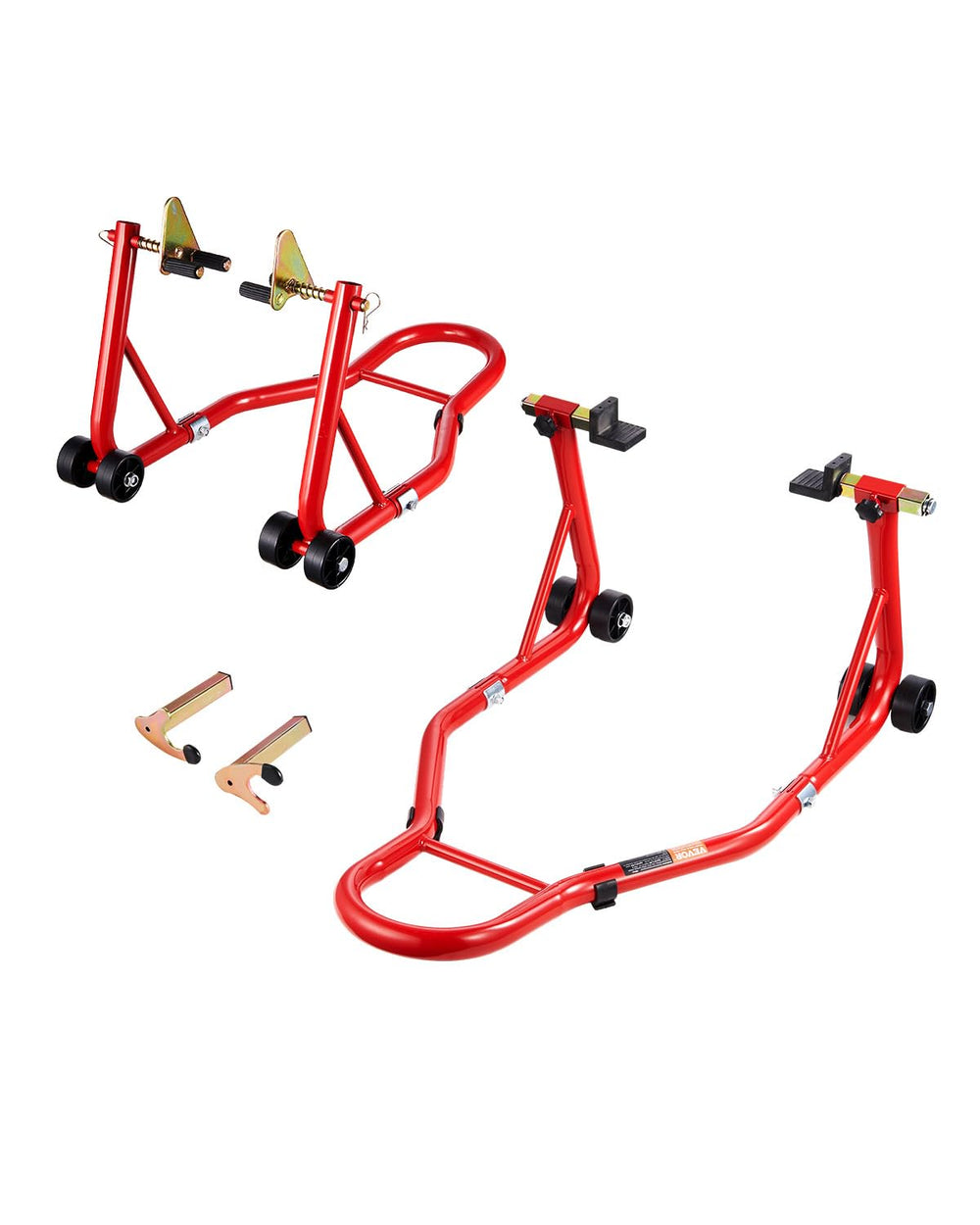 VEVOR front stand full view showing stable lift and secure support