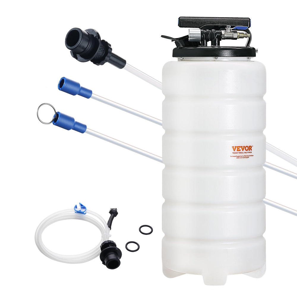 VEVOR front view of 15L extractor showing compact storage and portability benefits