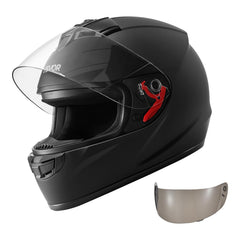 VEVOR front view helmet showing full-face protection and sleek finish