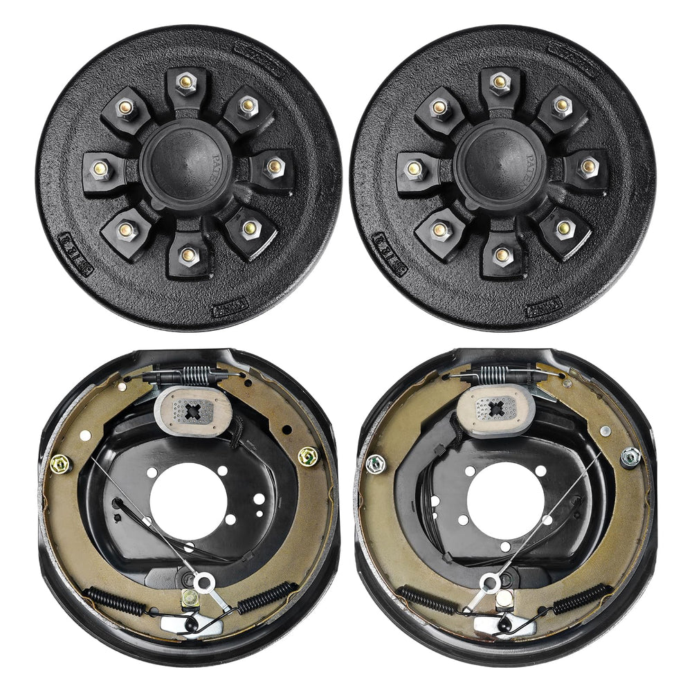 VEVOR front view of hub and drum assembly showing complete replacement benefit