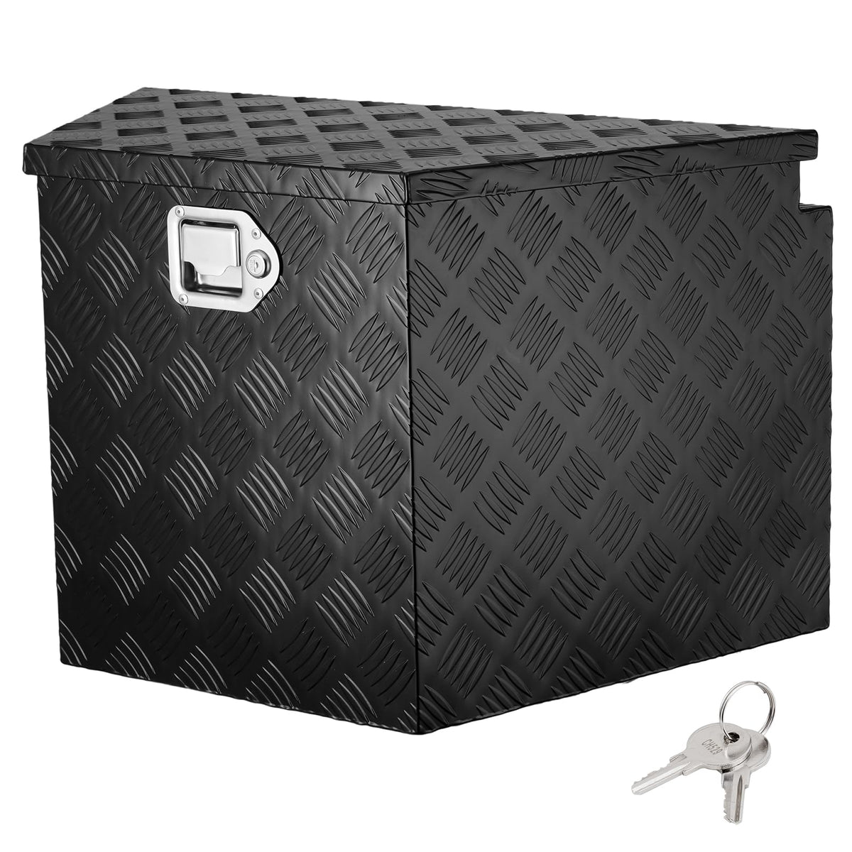 VEVOR front view of tongue box showing durable storage benefit