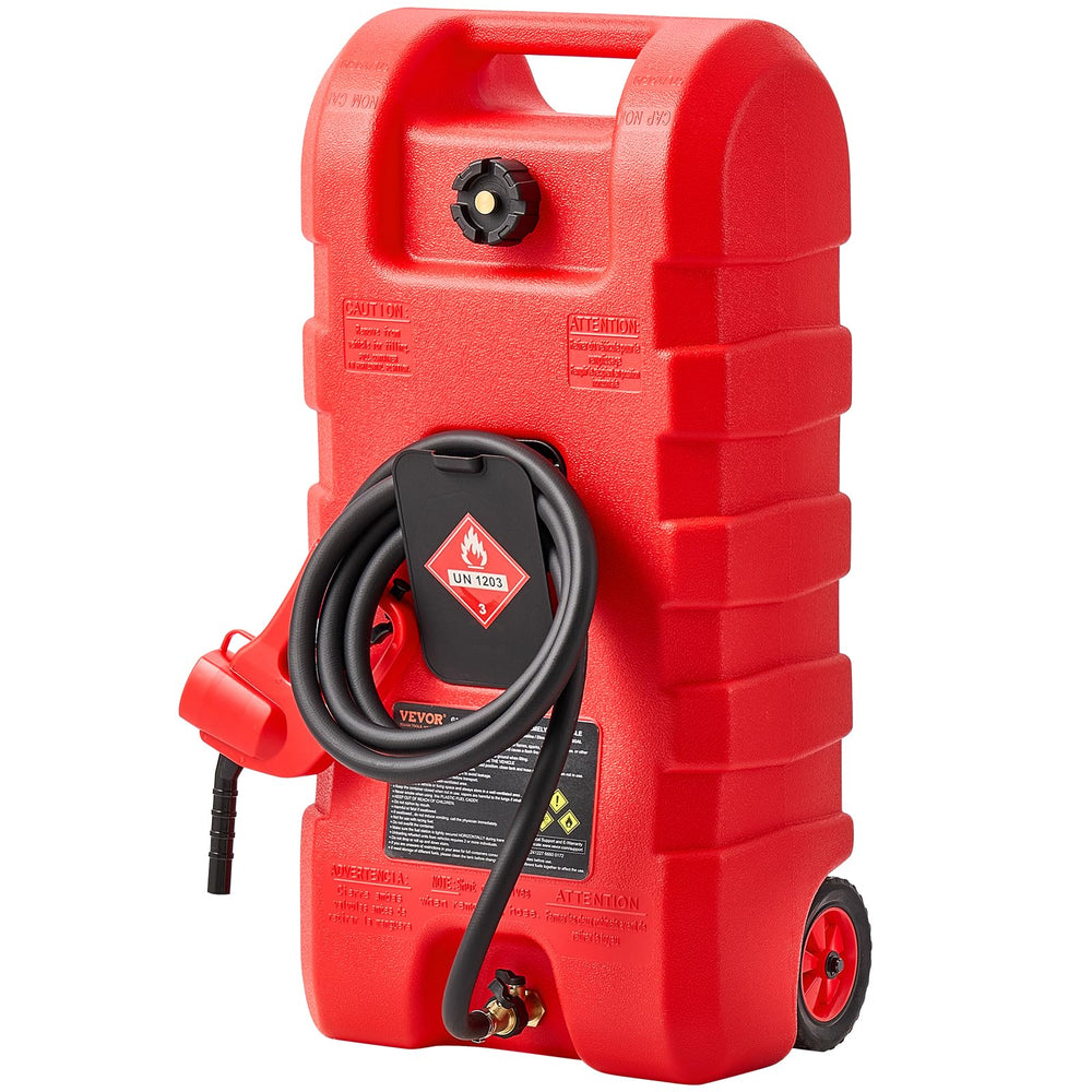 VEVOR next to five-gallon jug to show 15-gallon scale benefit
