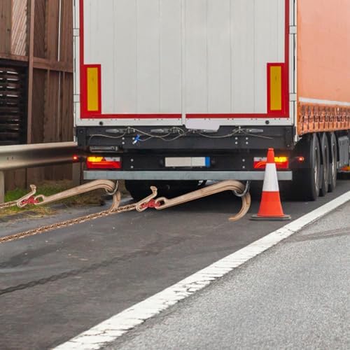 VEVOR in-use recovery scene with bridle connected to flatbed demonstrating real-world application