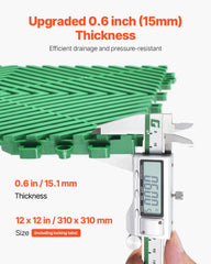 VEVOR interlock connector detail showing secure snap-fit assembly