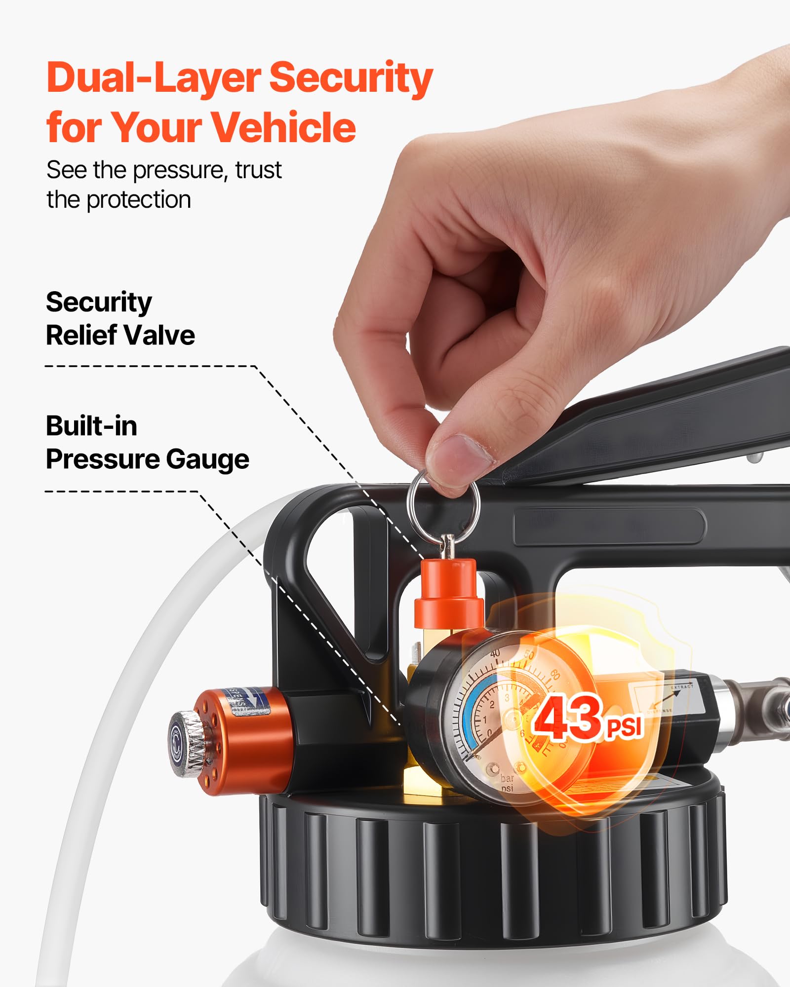 VEVOR metal adapter set laid out for broad vehicle compatibility