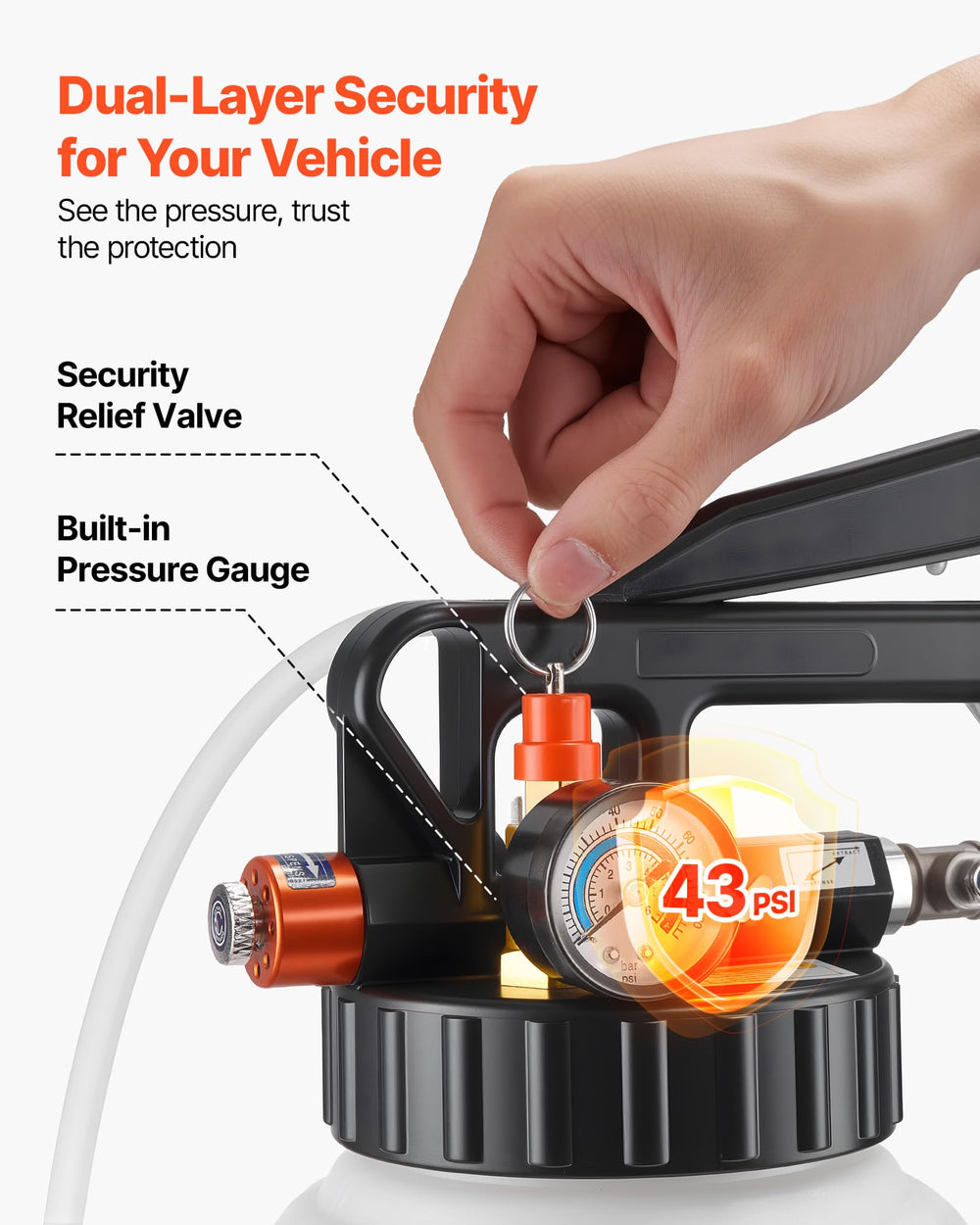 VEVOR metal adapter set laid out for broad vehicle compatibility