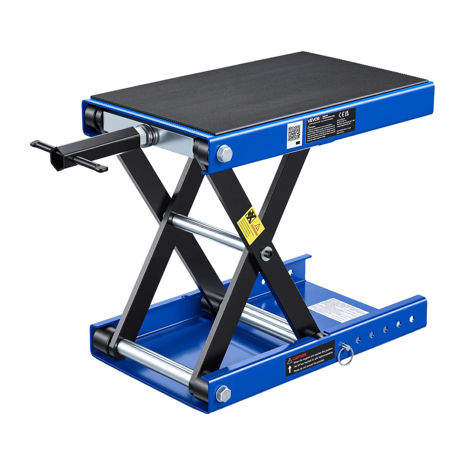 VEVOR lift in garage lifestyle scene illustrating practical use