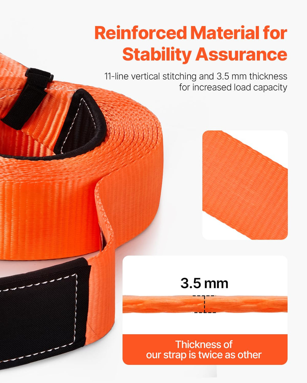 VEVOR protective sleeve detail preventing abrasion and extending lifespan
