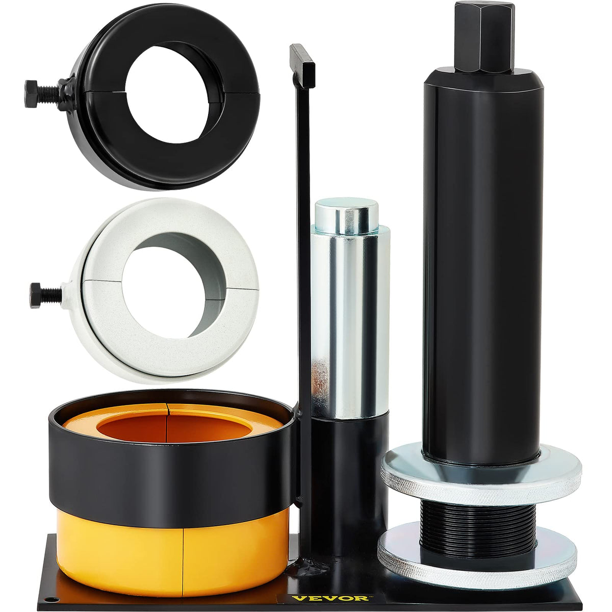 VEVOR puller kit front packaging showing durable 45# steel construction and inclusions