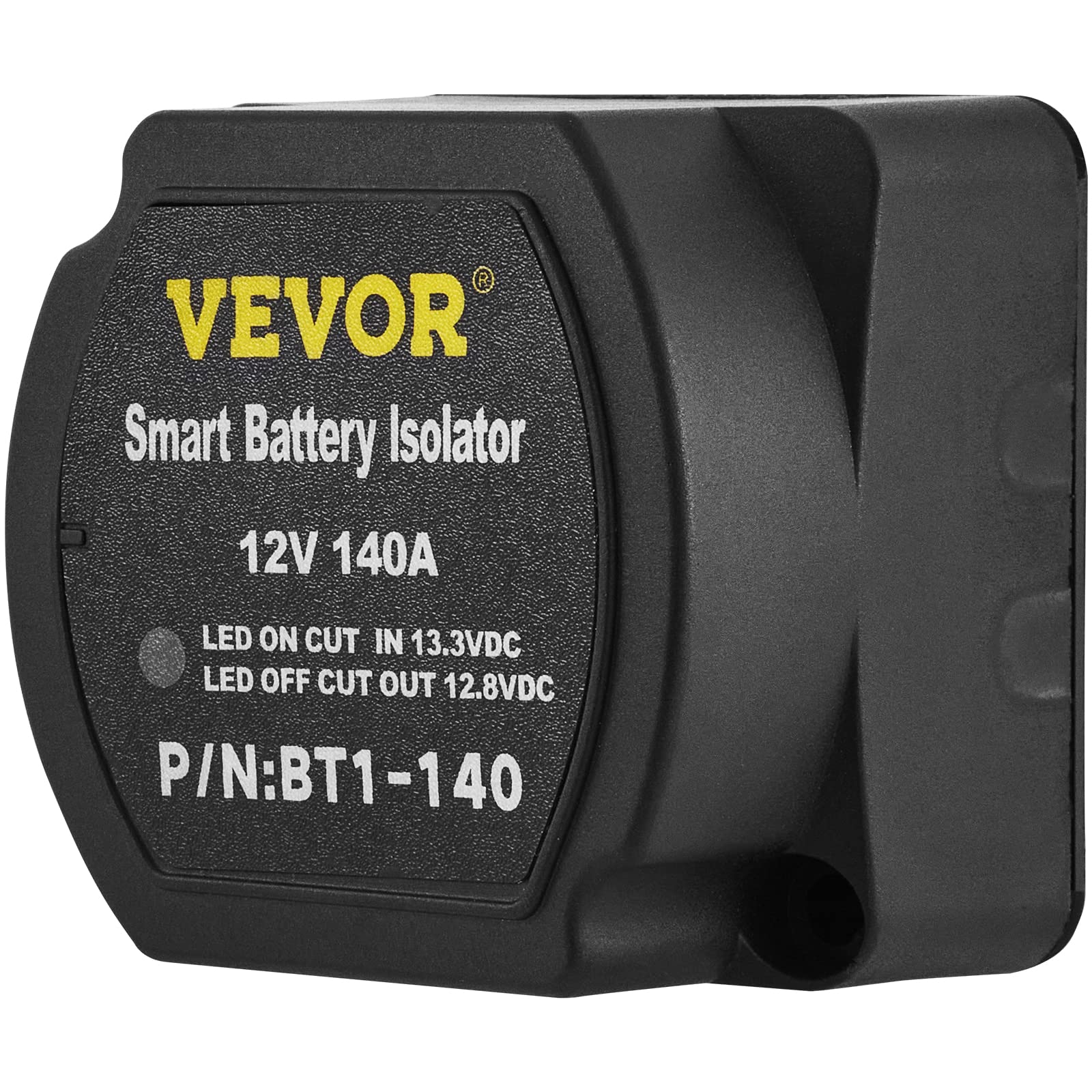 VEVOR relay installed in boat engine bay showing marine suitability