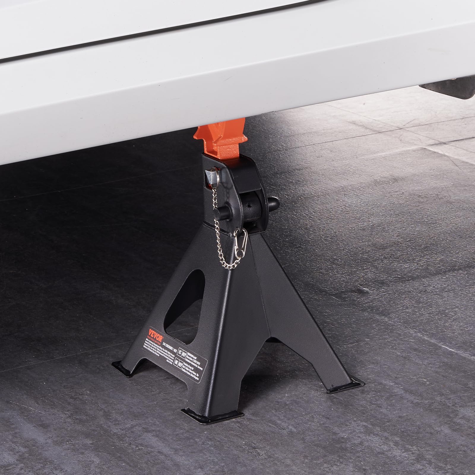 VEVOR rust-resistant finish detail showing corrosion protection for long-lasting durability
