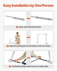 VEVOR stabilizer mounted on trailer bumper to minimize trailer sway