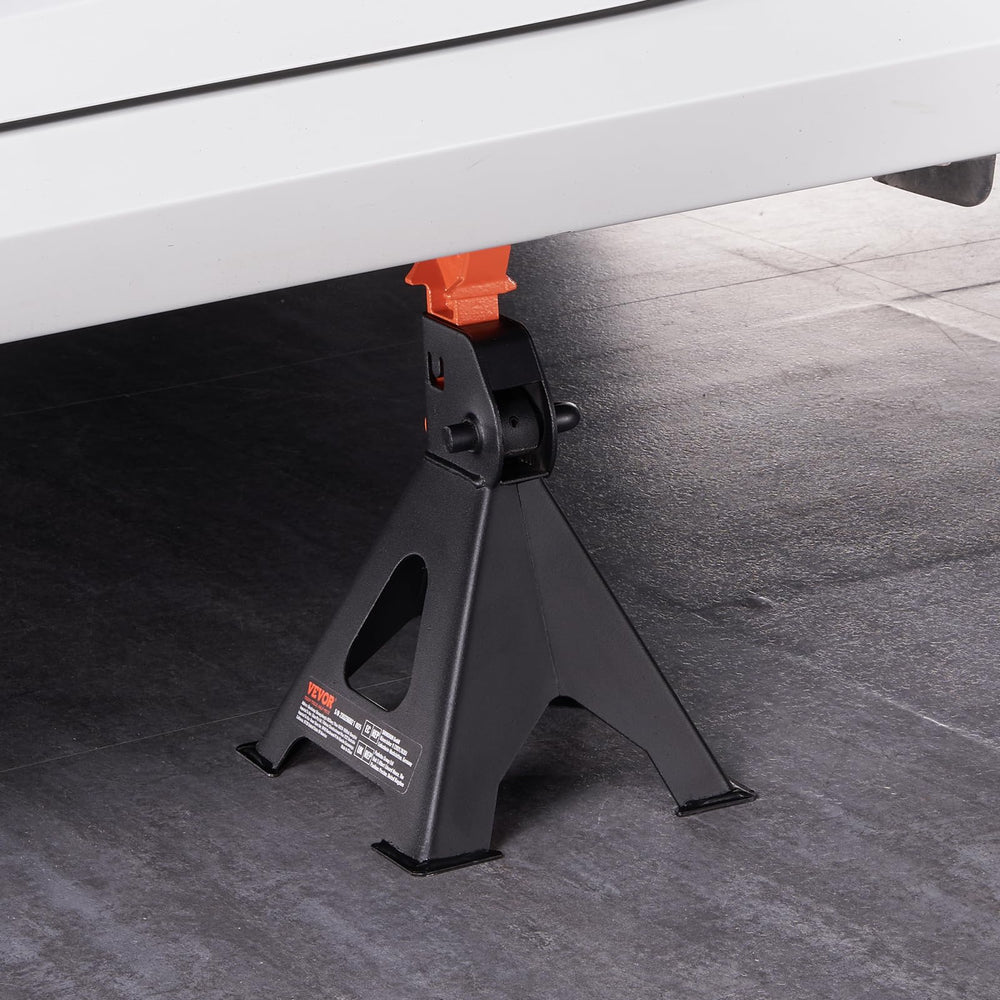VEVOR next to ruler showing scale and usable height range