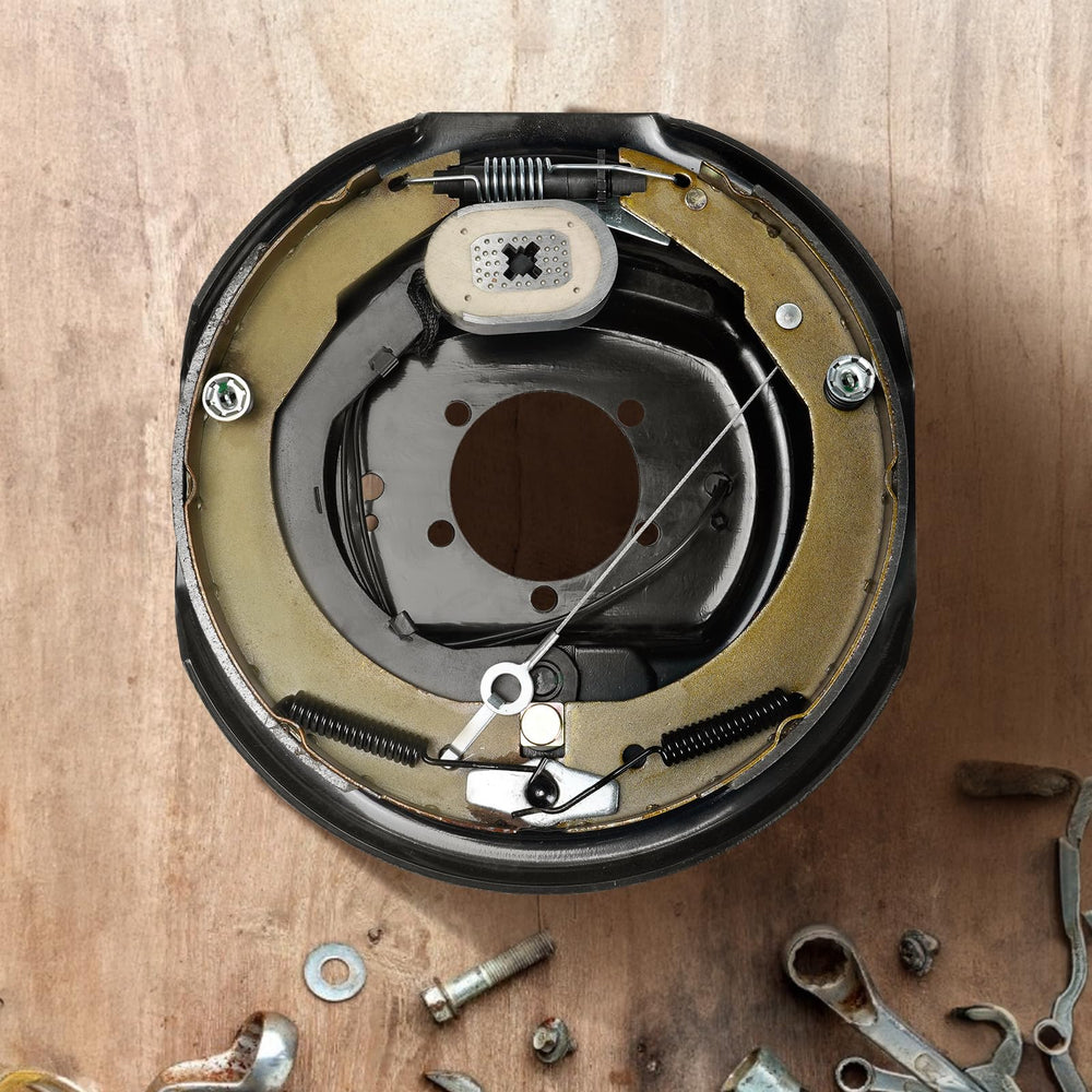 VEVOR drum next to ruler showing size and scale for installation planning