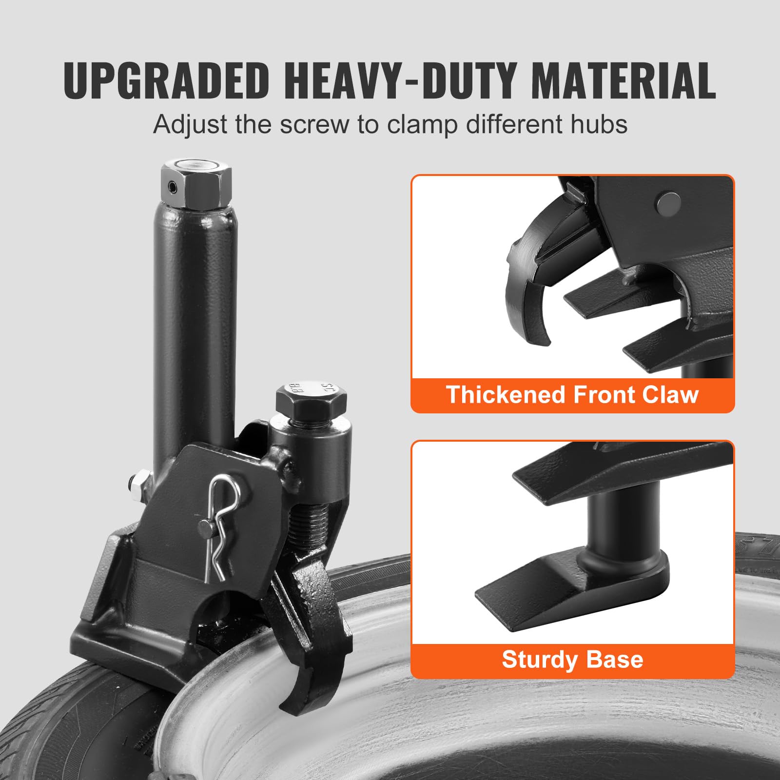 VEVOR thickened front paw protecting hub and reducing rim damage