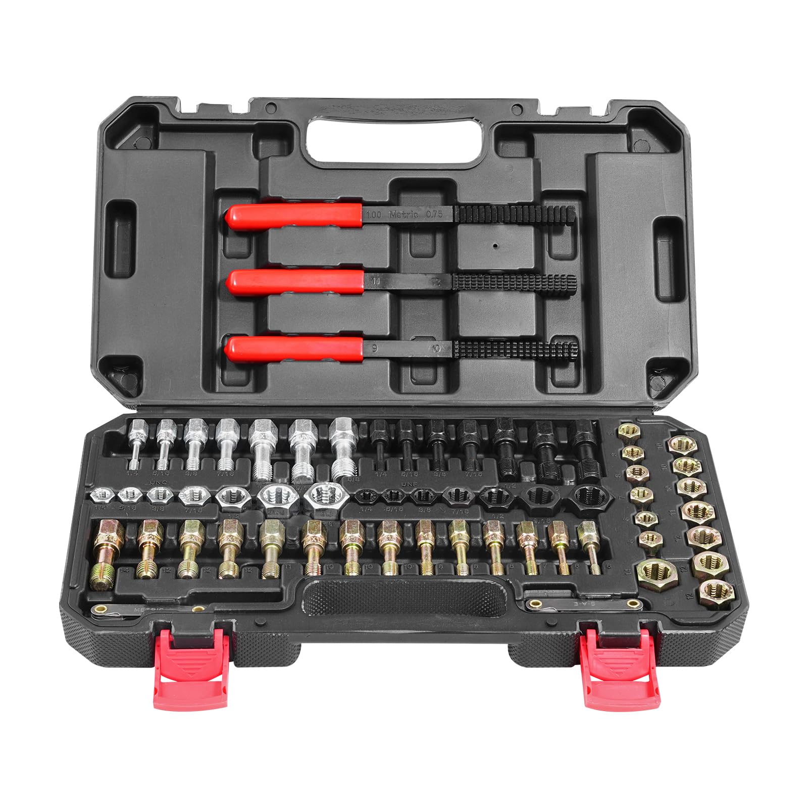 VEVOR kit stored inside a toolbox demonstrating portability for field maintenance
