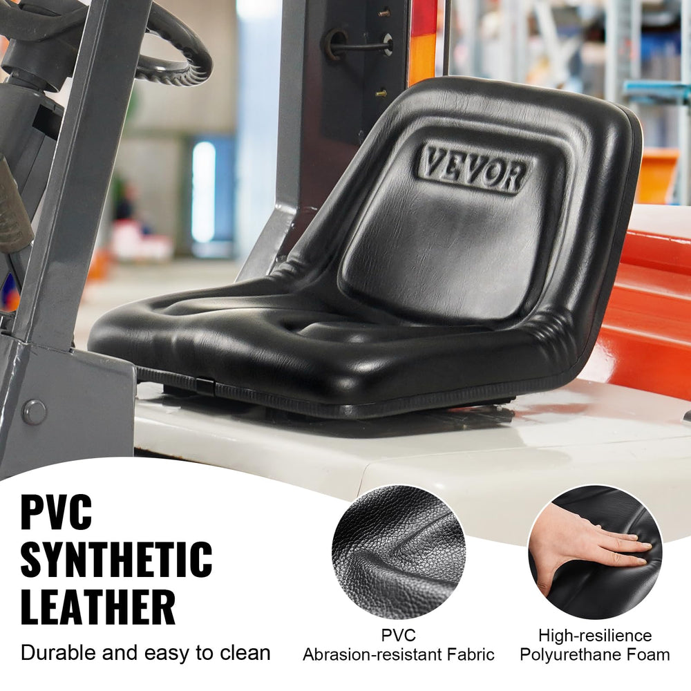 VEVOR underside base showing dual drainage holes keeping seat dry and low-maintenance