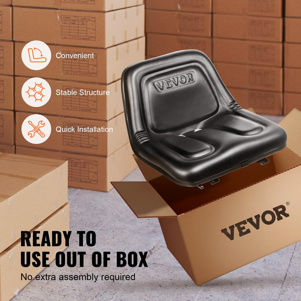 VEVOR foam cross-section showing high-resilience padding for lasting comfort