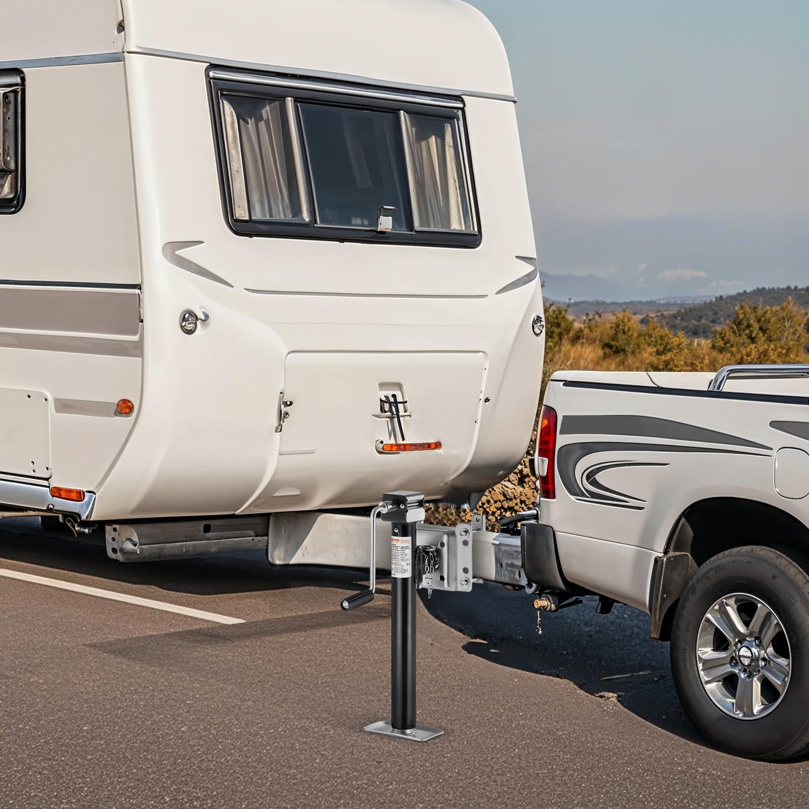 VEVOR included bolt kit and instructions showing ready-to-install convenience