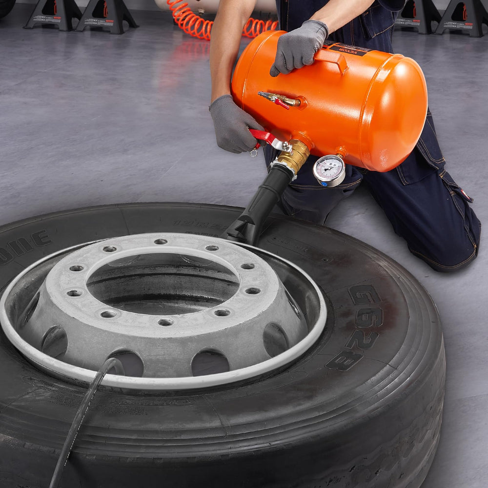 VEVOR welded seam and spray coating detail for corrosion resistance
