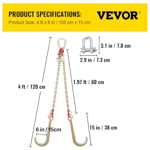 VEVOR zinc-coated finish close-up indicating corrosion resistance for outdoor use